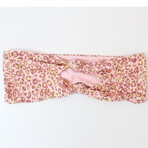 Dippin Daisys Daydream Leopard Print Strapless Bikini Top Size Large